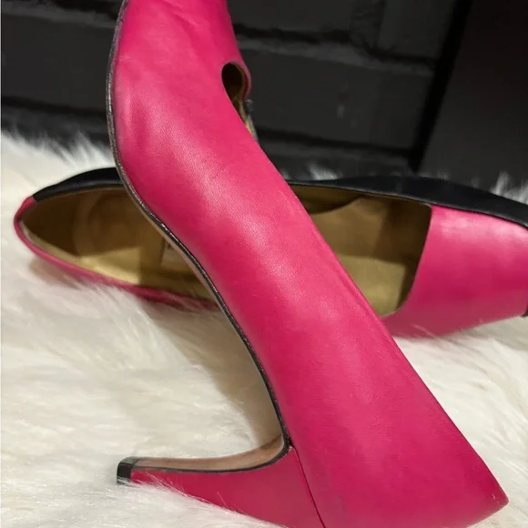 Evan Picone Black and Pink Women's Heels - Picture 6 of 15